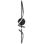 Corkscrew Color-Select Bathroom Vanity Light - Black / White