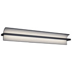 Shard Color-Select Bathroom Vanity Light - Black / White