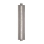 Skate Color-Select Bathroom Vanity Light - Brushed Nickel / Clear