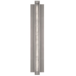 Skate Color-Select Bathroom Vanity Light - Brushed Nickel / Clear