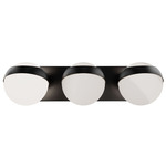 Tripoli Color-Select Bathroom Vanity Light - Black / White
