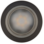 Round 2 Inch Colorscaping Recessed Indicator Light 15V - Bronzed Stainless Steel