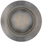 Round 2 Inch Colorscaping Recessed Indicator Light 15V - Stainless Steel