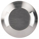 Round 2 Inch Colorscaping Recessed Indicator Light 15V - Stainless Steel