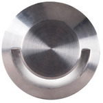 Round 2 Inch Colorscaping Recessed Indicator Light 15V - Stainless Steel