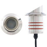 Round 2 Inch Colorscaping Recessed Indicator Light 15V - Stainless Steel