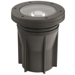 Grand Inground Landscape Light 120V - Bronze on Aluminum / Clear