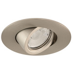 Ocularc 2IN Round Color-Select Adjustable Trim with Housing - Brushed Nickel