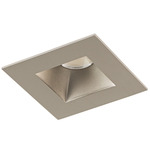 Ocularc 2IN Square Color-Select Downlight Trim with Housing - Brushed Nickel