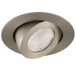 Ocularc 3IN Round Color-Select Adjustable Trim with Housing - Brushed Nickel