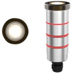 Round 1 Inch Recessed Inground Indicator Light 24V - Bronze Stainless Steel