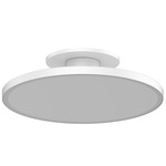 Twist-N-Lite Color-Select Semi Flush Wall / Ceiling Light - White / White