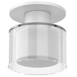 Twist-N-Lite Torch Color-Select Wall / Ceiling Light - White / Clear