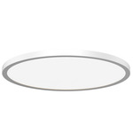 Round 24 Color-Select Wall / Ceiling Light - White / White