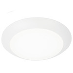 Disc Color-Select Wall / Ceiling Light Multi-Pack - White / White
