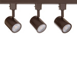 Charge Color-Select 3-Light Track Kit 120V - Dark Bronze / Clear