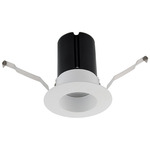 Ion 2IN RD Color-Select Recessed Trim/Remodel Housing - White / Frosted