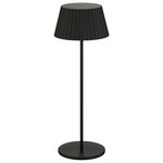Pleat Color-Select Portable Table Lamp - Black