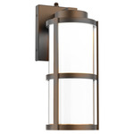 Lantern Color-Select Outdoor Wall Light - Bronze / White