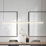 Blokinline LED Tube Pendant - Black