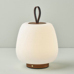 Misko Camp Portable Lamp - Walnut / White