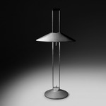 Regina Table Lamp - Raw Aluminum