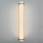 Slim Skin Wall Sconce - Brass / Opal