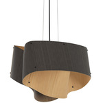 Carlotta Pendant - Black / Ebony / Ash