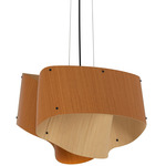 Carlotta Pendant - Black / Petiribi / Ash
