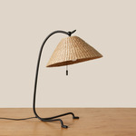 Bainbridge Table Lamp - Black / Natural