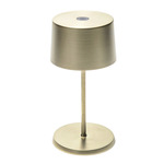 Olivia Pro Mini Cordless Table Lamp - Satin Brass