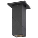 Transformer Square Adjustable Ceiling Light - Black / Clear