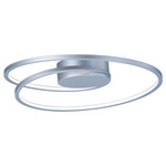Cycle Ceiling Light - Floor Model - Matte Silver