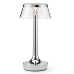 Bon Jour Unplugged Portable Table Lamp - Chrome