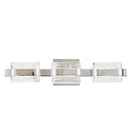 Jojo Bathroom Vanity Light - Chrome / Clear