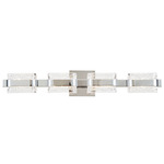 Jojo Bathroom Vanity Light - Chrome / Clear