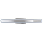 Camy Bathroom Vanity Light - Brushed Nickel / Frosted