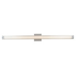 Macie Square Bathroom Vanity Light - Brushed Nickel