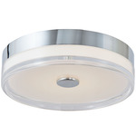Iris Color-Select Ceiling Light - Chrome / Frosted