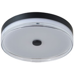 Iris Color-Select Ceiling Light - Matte Black / Frosted