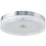 Iris Color-Select Ceiling Light - Chrome / Frosted