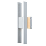 Slate Outdoor Wall Sconce - Silica / White