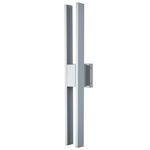 Slate Outdoor Wall Sconce - Silica / White