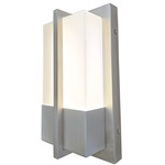 Neutron Outdoor Wall Sconce - Anodized Aluminum / Frosted