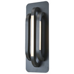 Paton Outdoor Wall Sconce - Matte Black / Frosted