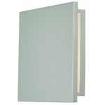 Mona Lisa Outdoor Square Wall Sconce - Silica / Frosted