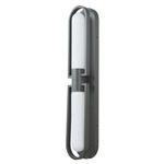 Siren Outdoor Wall Sconce - Matte Black / Frosted