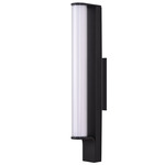 Macie Color-Select Wall Sconce - Matte Black / Frosted