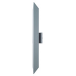 Pauldron Outdoor Wall Sconce - Silica / Frosted