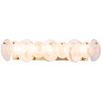 Lily Bathroom Vanity Light - Brushed Brass